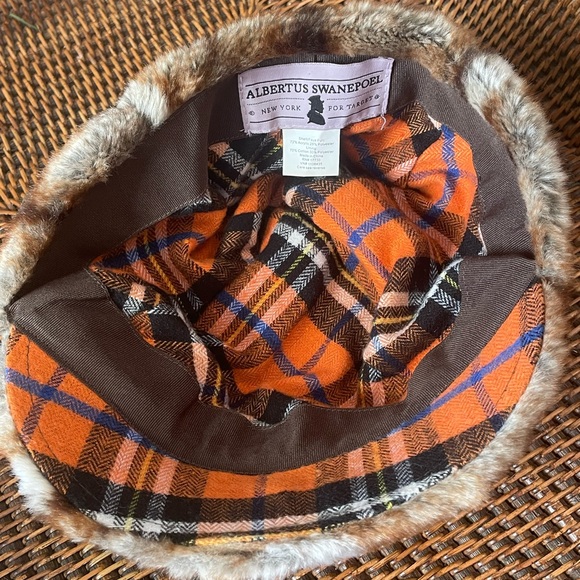 Albertus Swanepoel Faux Fur Hat - Brown - Picture 5 of 6